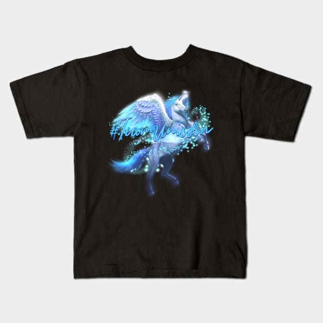 #TeamUnicorn Kids T-Shirt by RnR Author Services